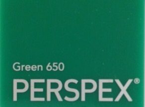 Plexiglas Groen 650 3 mm € 59,50 m²